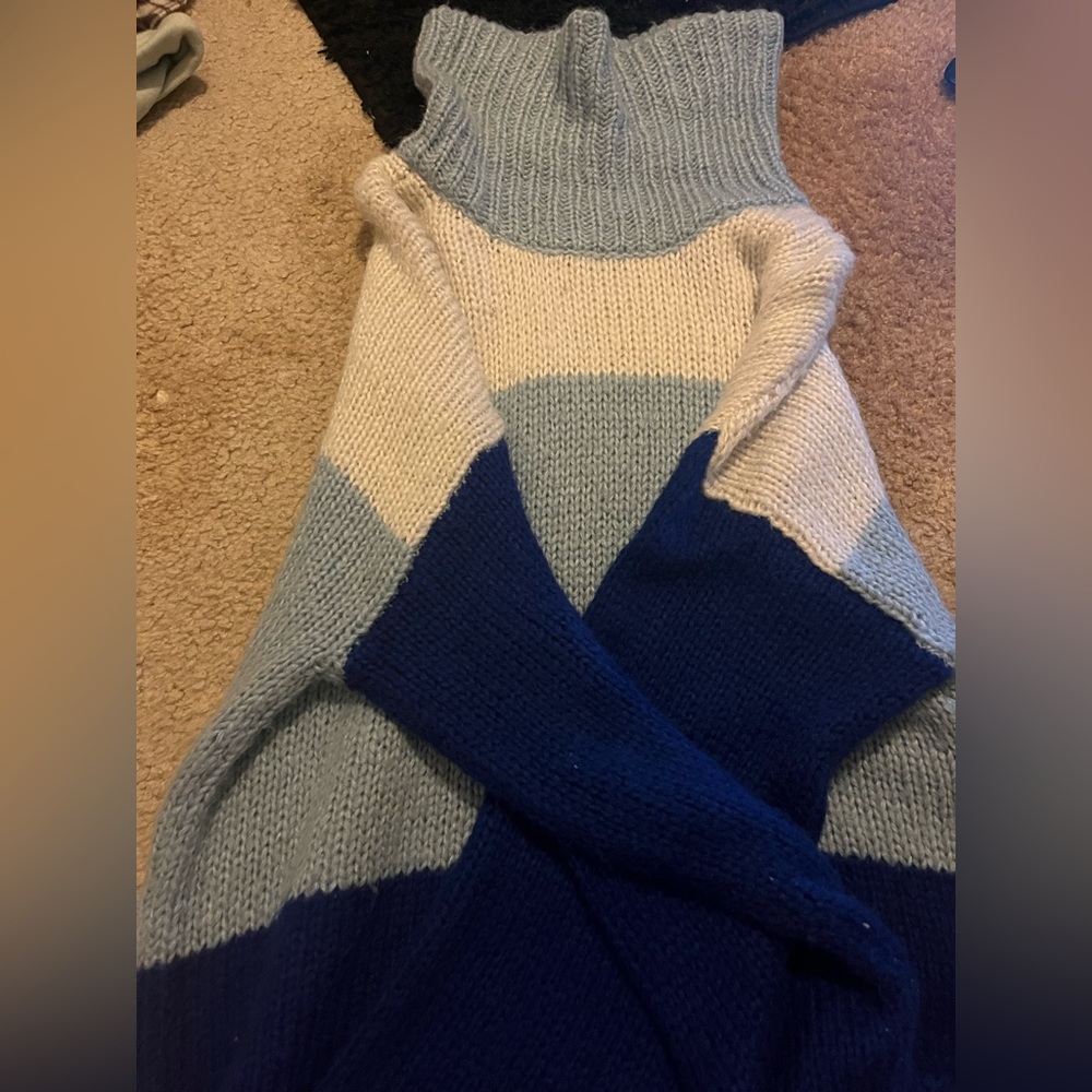 Blue sweater